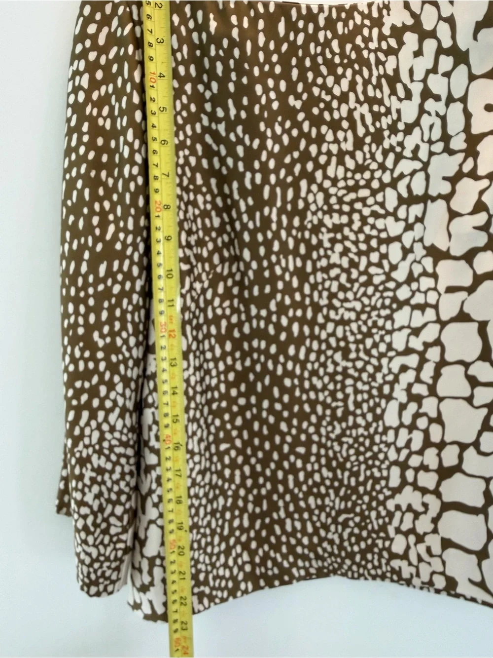 J. Crew Women’s Reptile Print Dress 100% Silk Twill Blouse- retro